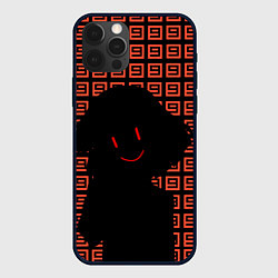 Чехол для iPhone 12 Pro Max Undertale - Frisk smile, цвет: 3D-черный