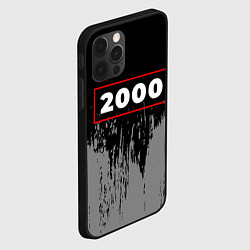 Чехол для iPhone 12 Pro Max 2000 - в красной рамке на темном, цвет: 3D-черный — фото 2