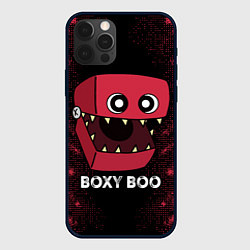 Чехол для iPhone 12 Pro Max Бокси Бу - персонаж Поппи Плейтайм, цвет: 3D-черный