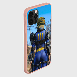 Чехол для iPhone 12 Pro Max Vault 111 suit at Fallout 4 Nexus, цвет: 3D-светло-розовый — фото 2