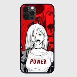 Чехол для iPhone 12 Pro Max Chainsaw Man: Power, цвет: 3D-черный