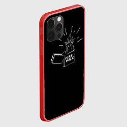 Чехол для iPhone 12 Pro Max Зажигалка, цвет: 3D-красный — фото 2