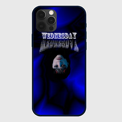 Чехол для iPhone 12 Pro Max Wednesday-чертик, цвет: 3D-черный