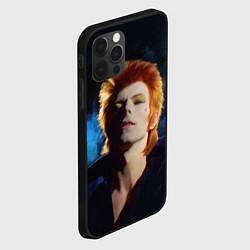 Чехол для iPhone 12 Pro Max David Bowie - Jean Genie, цвет: 3D-черный — фото 2