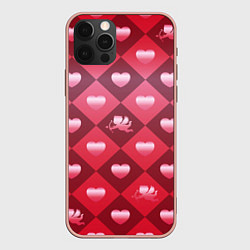 Чехол iPhone 12 Pro Max Фон День святого валентина