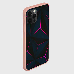 Чехол для iPhone 12 Pro Max Доспехи абстрактная броня, цвет: 3D-светло-розовый — фото 2