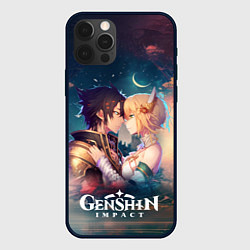 Чехол для iPhone 12 Pro Max Lumine and Xiao, цвет: 3D-черный