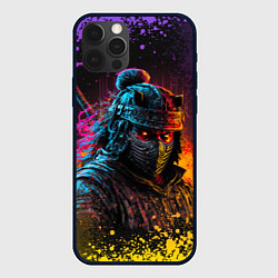 Чехол для iPhone 12 Pro Max Адский самурай, цвет: 3D-черный