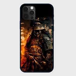 Чехол iPhone 12 Pro Max Самурай в тумане