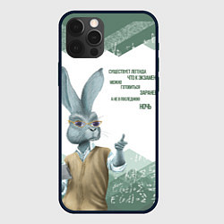 Чехол для iPhone 12 Pro Max Легенда про экзамен, цвет: 3D-черный