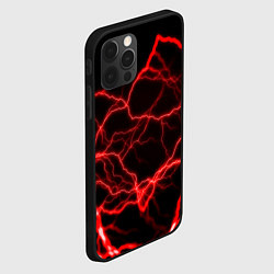 Чехол для iPhone 12 Pro Max Молнии гроза ночь, цвет: 3D-черный — фото 2