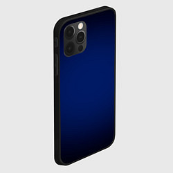 Чехол для iPhone 12 Pro Max Сапфировый градиент, цвет: 3D-черный — фото 2
