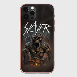 Чехол iPhone 12 Pro Max Slayer rock monster