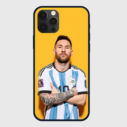 Чехол для iPhone 12 Pro Max Lionel Messi 10, цвет: 3D-черный