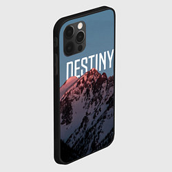 Чехол для iPhone 12 Pro Max Горы судьба, цвет: 3D-черный — фото 2