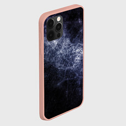 Чехол для iPhone 12 Pro Max Замерзающая галактика, цвет: 3D-светло-розовый — фото 2