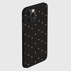 Чехол для iPhone 12 Pro Max Бренд KJ - зигзагом, цвет: 3D-черный — фото 2