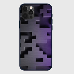Чехол для iPhone 12 Pro Max Кубический лабиринт, цвет: 3D-черный