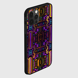 Чехол для iPhone 12 Pro Max Нейроарт 2077, цвет: 3D-черный — фото 2