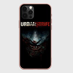Чехол для iPhone 12 Pro Max Urban Strife - zombie, цвет: 3D-светло-розовый