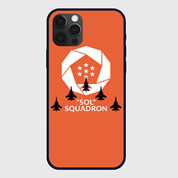 Чехол для iPhone 12 Pro Max SOL Squadron, цвет: 3D-черный