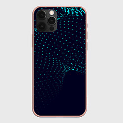 Чехол для iPhone 12 Pro Max Плавающие точки, цвет: 3D-светло-розовый
