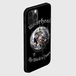 Чехол для iPhone 12 Pro Max Motorhead планета, цвет: 3D-черный — фото 2