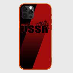 Чехол для iPhone 12 Pro Max USSR team, цвет: 3D-красный