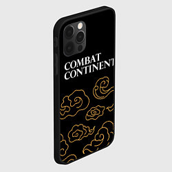 Чехол для iPhone 12 Pro Max Combat Continent anime clouds, цвет: 3D-черный — фото 2