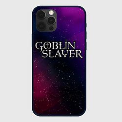 Чехол для iPhone 12 Pro Max Goblin Slayer gradient space, цвет: 3D-черный