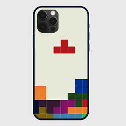 Чехол для iPhone 12 Pro Max Поиграем в Тетрис, цвет: 3D-черный
