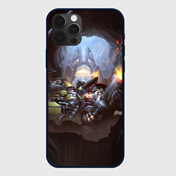 Чехол для iPhone 12 Pro Max Team Deep Rock Galactic, цвет: 3D-черный