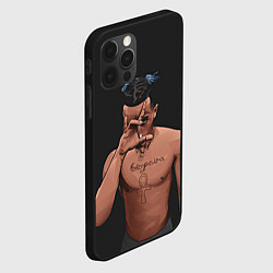 Чехол для iPhone 12 Pro Max XXXTentacion арт, цвет: 3D-черный — фото 2