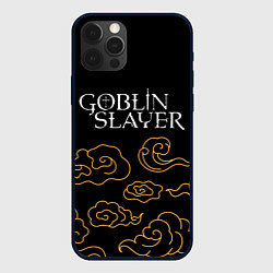 Чехол для iPhone 12 Pro Max Goblin Slayer anime clouds, цвет: 3D-черный
