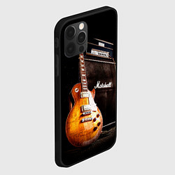 Чехол для iPhone 12 Pro Max Рокерская гитара, цвет: 3D-черный — фото 2