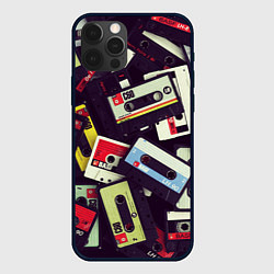 Чехол для iPhone 12 Pro Max Кассета 90-е, цвет: 3D-черный