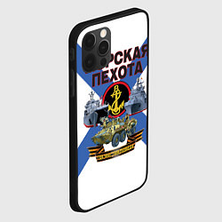 Чехол для iPhone 12 Pro Max Морская пехота - где мы, там победа!, цвет: 3D-черный — фото 2