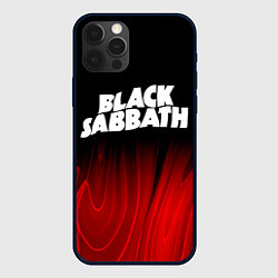 Чехол для iPhone 12 Pro Max Black Sabbath red plasma, цвет: 3D-черный