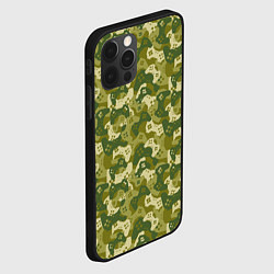 Чехол для iPhone 12 Pro Max Gamer - камуфляж, цвет: 3D-черный — фото 2