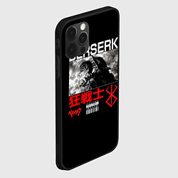 Чехол для iPhone 12 Pro Max Берсерк Guts, цвет: 3D-черный — фото 2