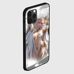 Чехол для iPhone 12 Pro Max Аниме девушка в откровенном костюме, цвет: 3D-черный — фото 2