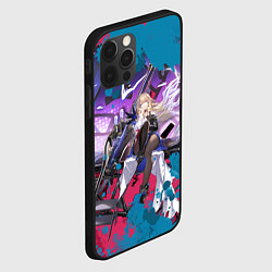 Чехол для iPhone 12 Pro Max Сервал, цвет: 3D-черный — фото 2