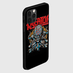 Чехол для iPhone 12 Pro Max Kreator - трэш-метал, цвет: 3D-черный — фото 2