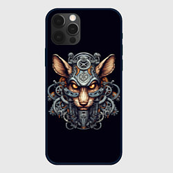 Чехол для iPhone 12 Pro Max Механическая крыса, цвет: 3D-черный