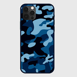 Чехол для iPhone 12 Pro Max Морской хаки, цвет: 3D-черный