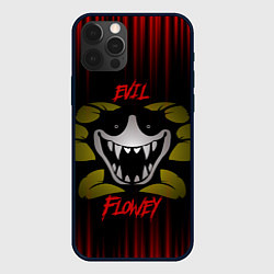 Чехол для iPhone 12 Pro Max Undertale - evil flowey, цвет: 3D-черный