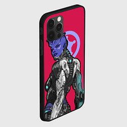 Чехол для iPhone 12 Pro Max RimWorld персонаж, цвет: 3D-черный — фото 2