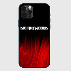 Чехол iPhone 12 Pro Max Die Antwoord red plasma