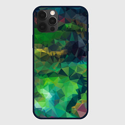 Чехол для iPhone 12 Pro Max Green style, цвет: 3D-черный