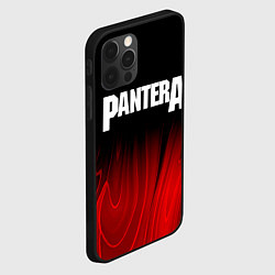 Чехол для iPhone 12 Pro Max Pantera red plasma, цвет: 3D-черный — фото 2